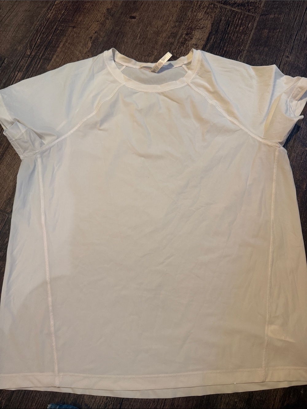 Athleta Short-Sleeve Crew Tee - White
